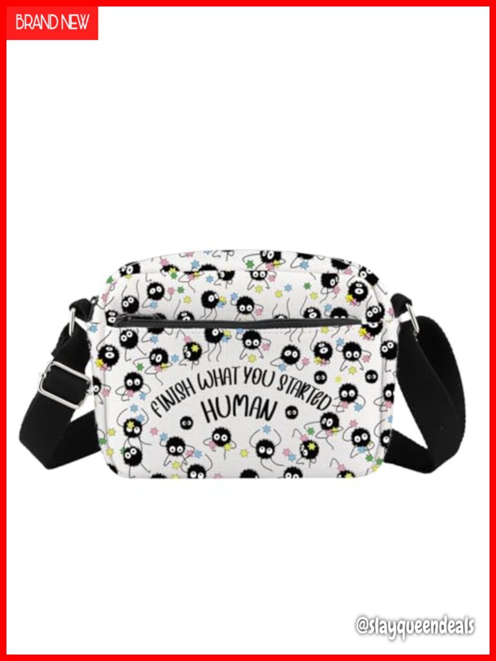 FOTAP Soot Balls Crossbody Bag Polyester Messenger Bag Anime Inspired Gift